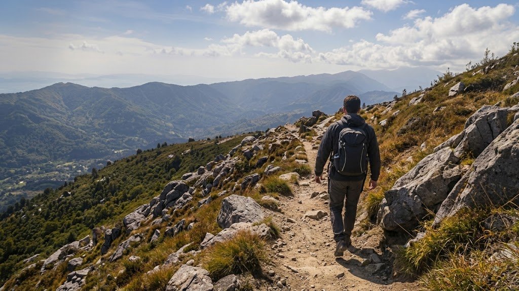 TREKKING MENUJU PUNCAK