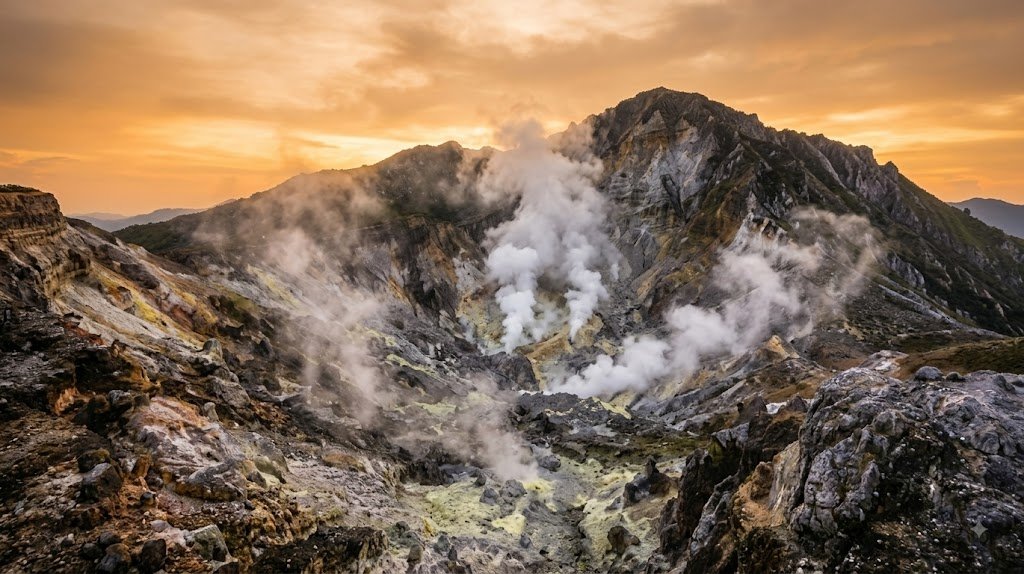 Kawah Gunung Sibayak