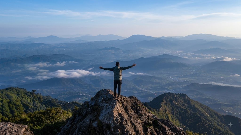 PANORAMA DARI PUNCAK